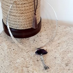 Choker .925 Silver Collar Necklace